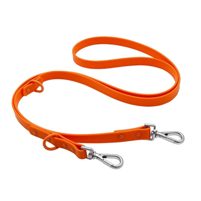 Double Head Waterproof Pvc Dog Leash