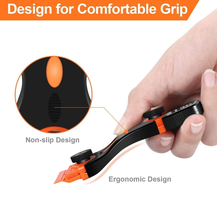 Double Headed Scraper Blade Glue Squeegee Remover Cleaner