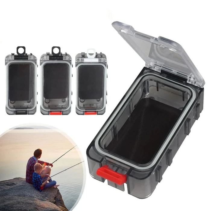 Double Layer Fishing Tackle Case For Bait Storage