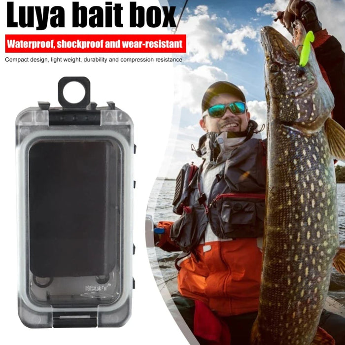 Double Layer Fishing Tackle Case For Bait Storage