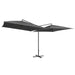 Double Parasol With Steel Pole 250x250 Cm Anthracite Aitxx