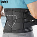 Double Pull Waist Orthopedic Brace Belt For Men Women