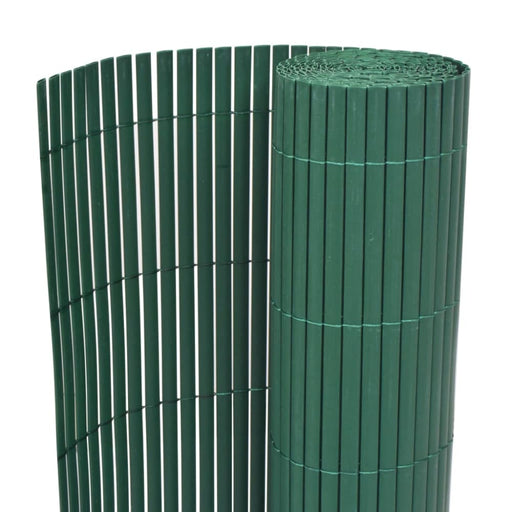 Double-sided Garden Fence Pvc 90x300 Cm Green Atlxt