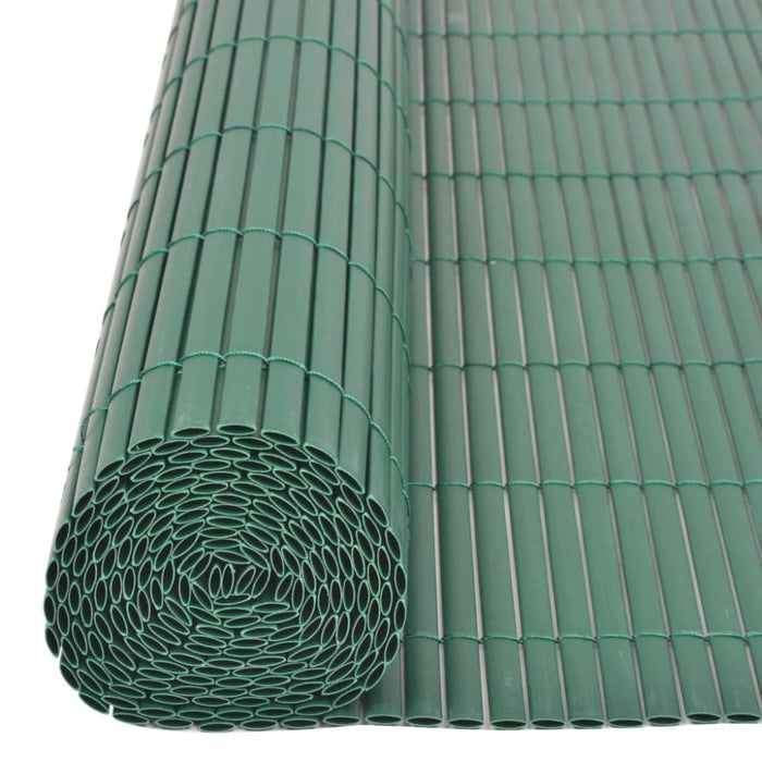 Double-sided Garden Fence Pvc 90x300 Cm Green Atlxt