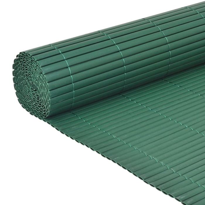 Double-sided Garden Fence Pvc 90x300 Cm Green Atlxt