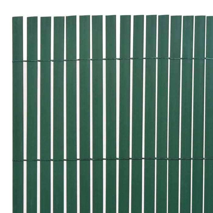 Double-sided Garden Fence Pvc 90x300 Cm Green Atlxt