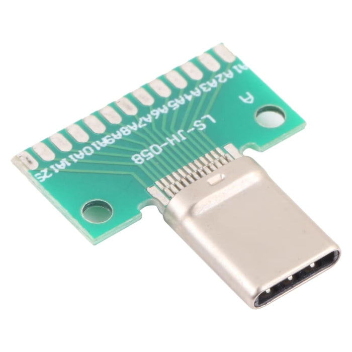 Double Sided Positive And Negative Type c Male Test Board