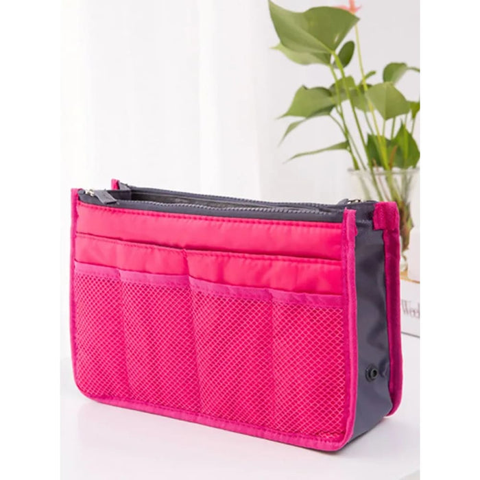 Double Zip Multifunctional Storage Bag Large Capacity