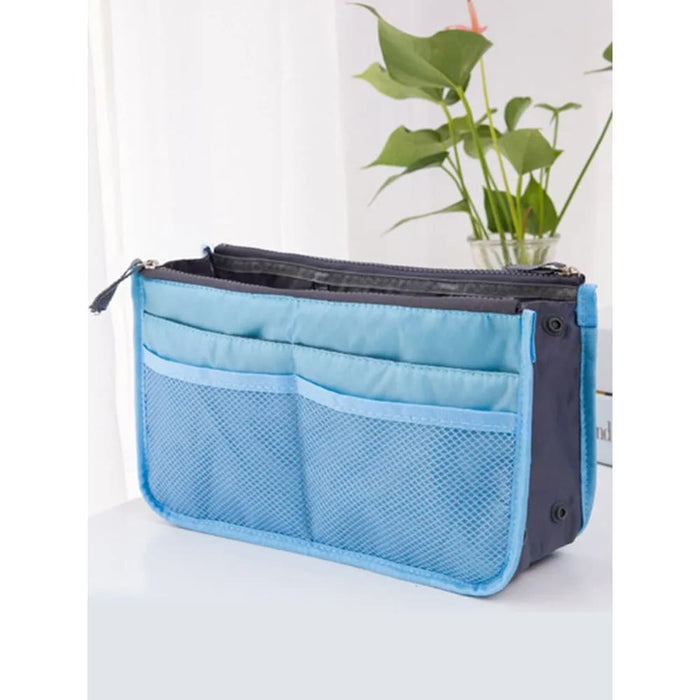 Double Zip Multifunctional Storage Bag Large Capacity