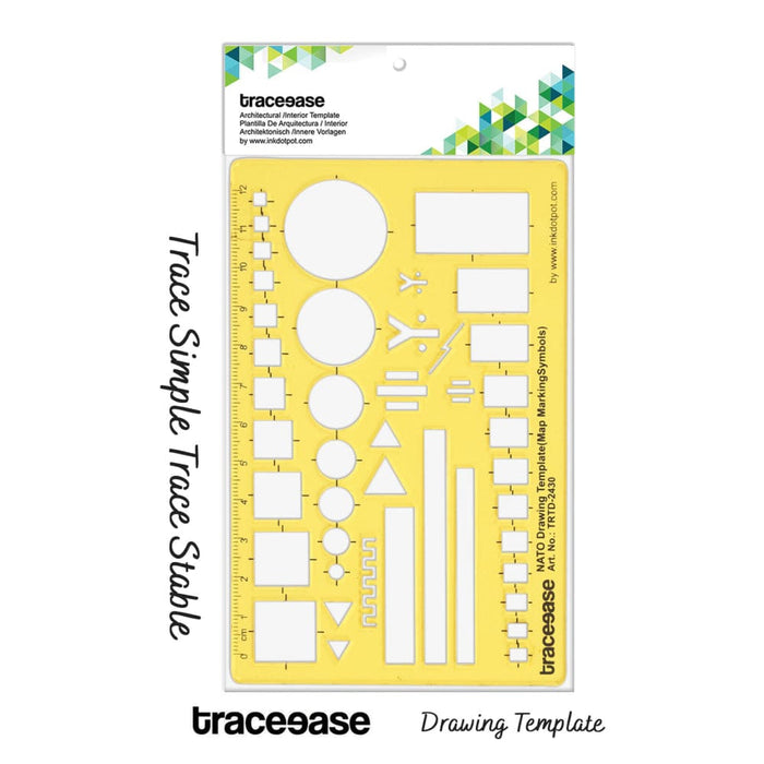 Drafting Nato Drawing Template Stencil