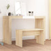 Dressing Stool Sonoma Oak 70x35x45 Cm Engineered Wood Nbxnol