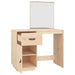 Dressing Table 95x50x134 Cm Solid Wood Pine Nxbbni