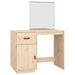 Dressing Table 95x50x134 Cm Solid Wood Pine Nxbbni