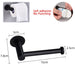 No Drill Toilet Paper Holder Stainless Steel Bathroom Roll