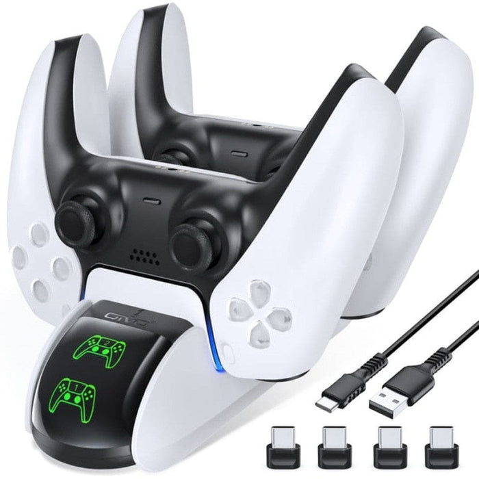 Dual Fast Charging Station Stand For Sony Play 5 Gamepad