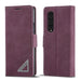 Dual Side Buckle Leather Phone Cover For Samsung Galaxy z