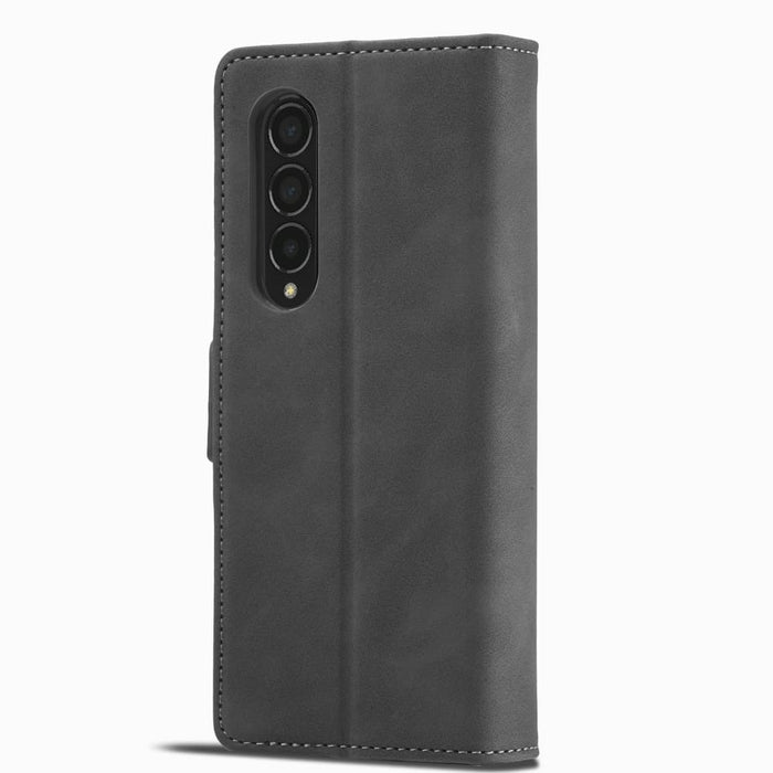 Dual Side Buckle Leather Phone Cover For Samsung Galaxy z