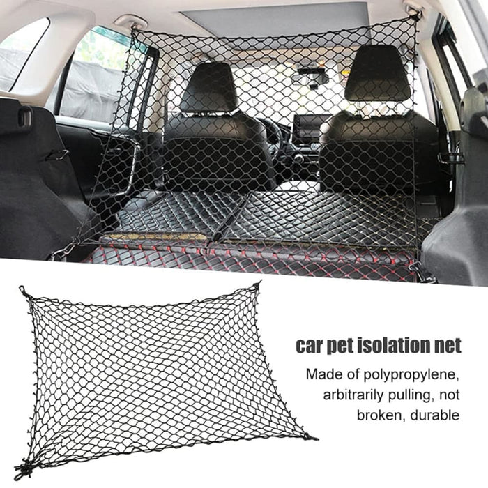 Durable Adjustable Pet Isolation Dog Car Safety Barrier Net