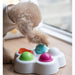 Durable Anti-slip Colourful Slow Feeding Treat Dog Puzzle