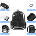 Durable Breathable Padded Shoulder Strap Transparent Small