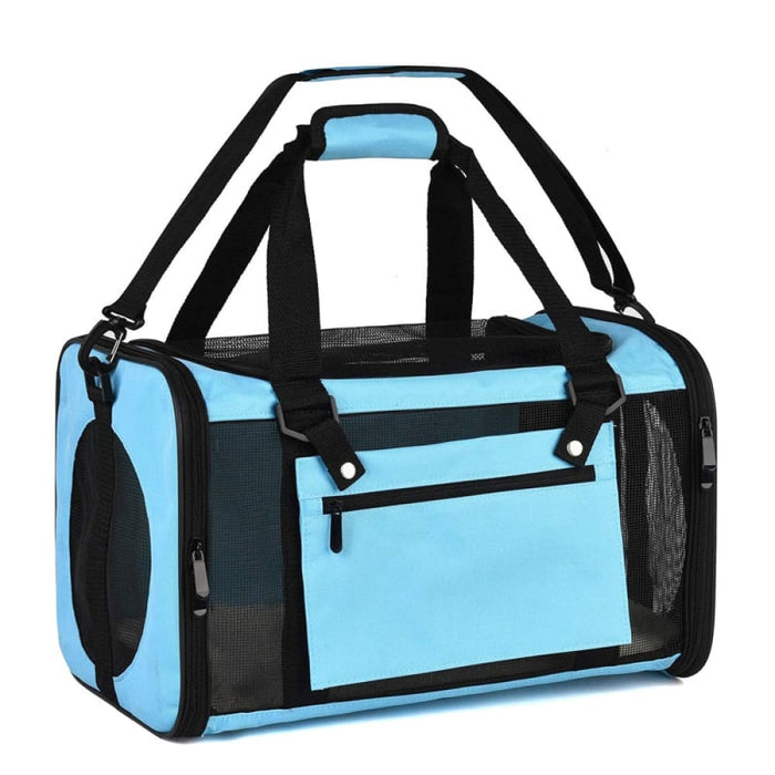 Durable Collapsible Removable Pet Carrier Travel Bag