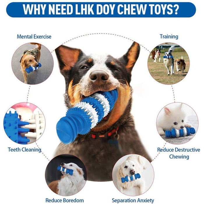 Durable Flexible Natural Rubber Dog Chew Toys