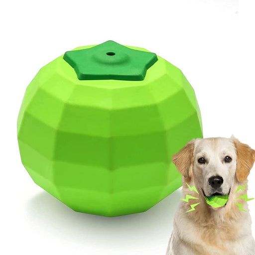 Durable Floatable Squeaky Rubber Dog Chew Ball