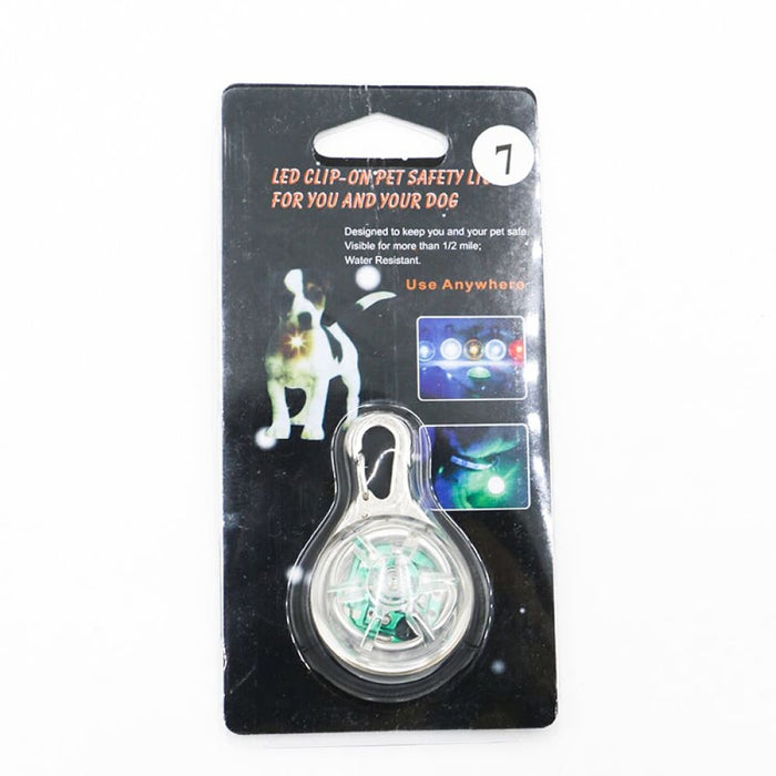 Durable Glowing Luminous Led Dog Collar Pendant