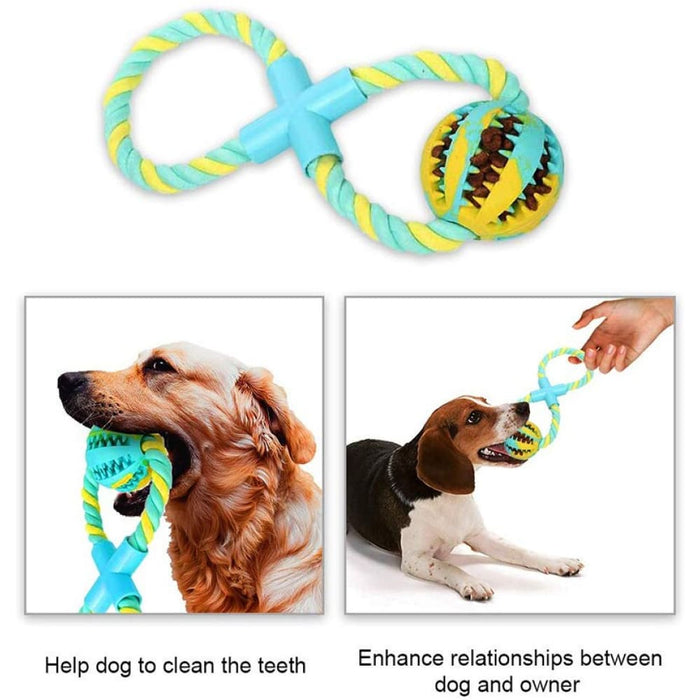 Durable Healthy Teeth Cleaning Rubber Chew Ball Toys