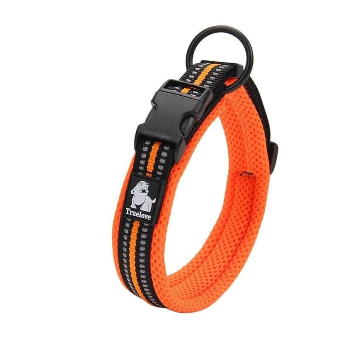 Durable & Heavy Duty Adjustable Mesh Padded Dog Collar