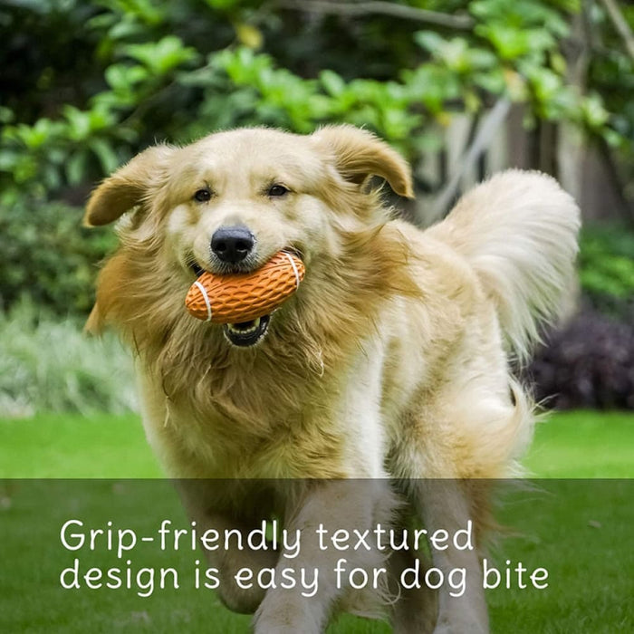 Durable Nontoxic Floatable Squeaky Rubber Chew Ball