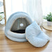 Durable Removable Antislip Soft Cat Bed House With Hanging