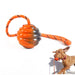 Durable Rubber Training Pet Rope Dog Toy For Medium Large