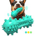 Durable Teeth Cleaning Rubber Chew Pet Toy For Aggressive