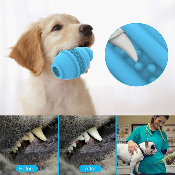 Durable Non-toxic Natural Rubber Food Dispensing Dog Chew