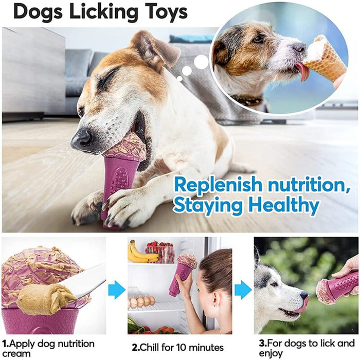 Durable Non-toxic Teeth Cleaning Treat Dispensing Dog Toy