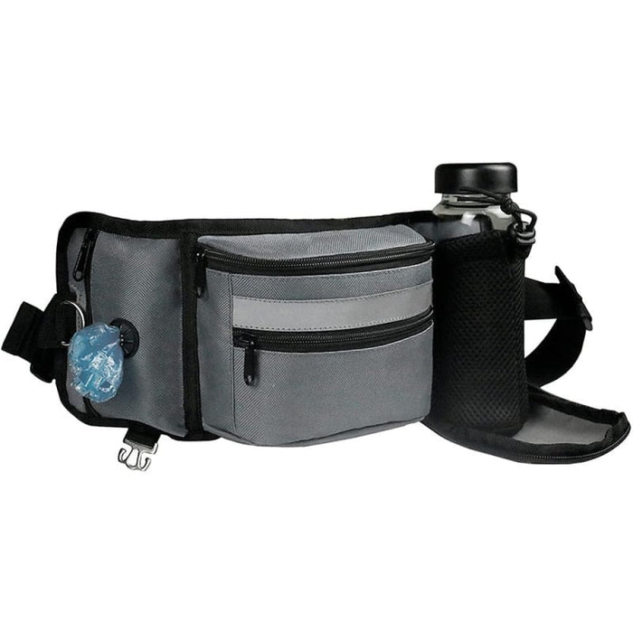 Durable Treat And Poop Bag With Adjustable Waist Shoulder