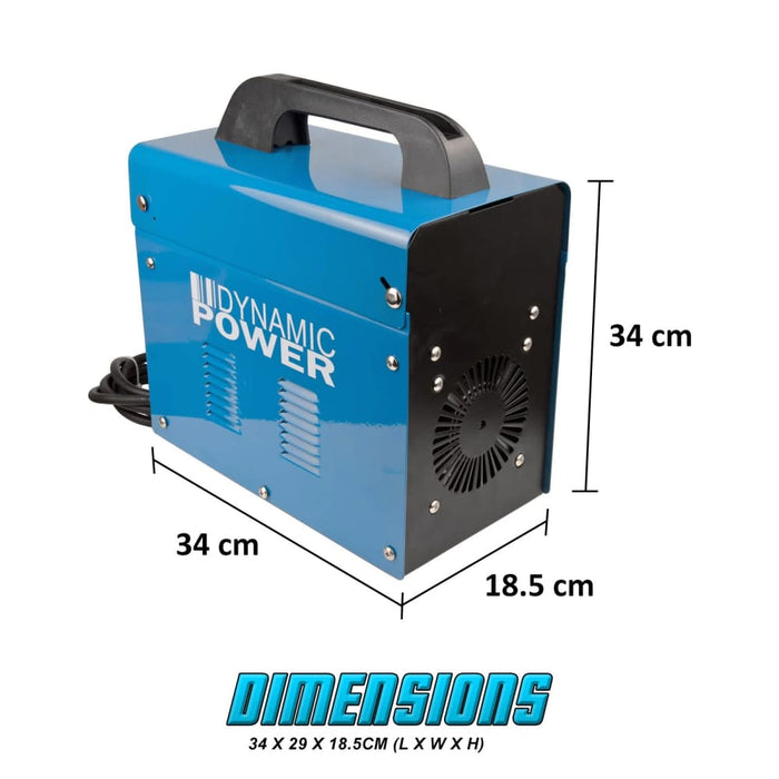 Dynamic Power Mig Gasless Welder + Wire Portable Welding