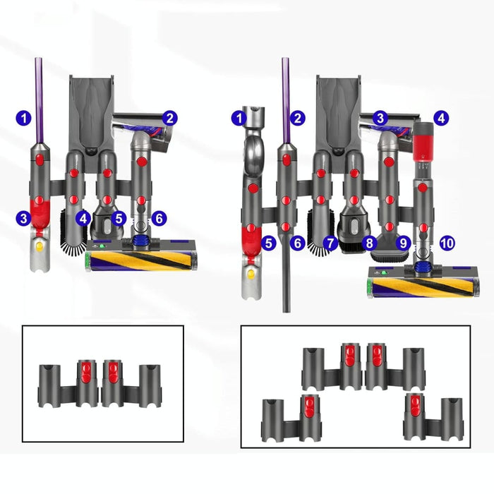 For Dyson V7 V8 V10 V11 V12 V15 Vacuum Cleaner Storage Rack