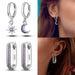 Earrings For Women 925 Sterling Silver Original Charm