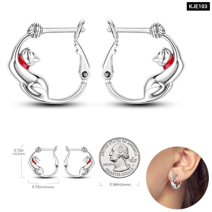 Earrings For Women 925 Sterling Silver Original Charm