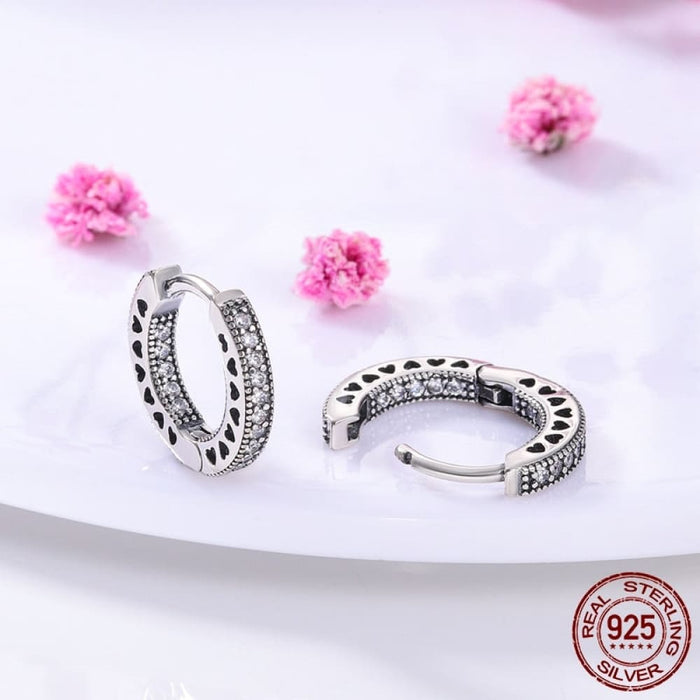 Earrings For Women 925 Sterling Silver Original Charm