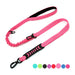 Elastic Buffer Reflective Car Seat Belt Dog Leash