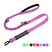 Elastic Buffer Reflective Car Seat Belt Dog Leash