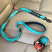 Elastic Buffer Reflective Car Seat Belt Dog Leash