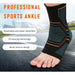 Elastic Knitted Ankle Brace Sleeves For Cycling Yoga