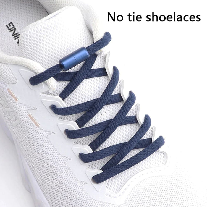 Elastic Sneakers Colourful Options No Tie Shoe Laces