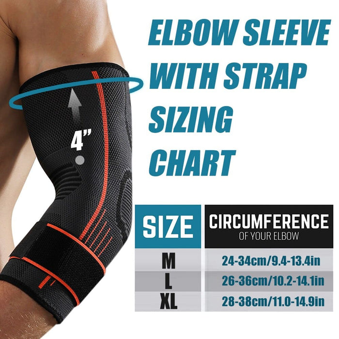 1pc Elbow Compression Sleeves For Tendonitis,tennis