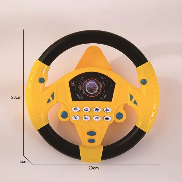 Electric Baby Toy Copilot Steering Wheel With Sound