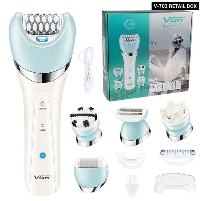 Electric Chin Depilatory Body Hair Removal Epilator